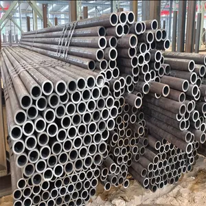 Honed Precision Seamless Steel Tube Hydraulic Cylinder Pipe Cold Drawn Seamless Tubing thumbnail-1