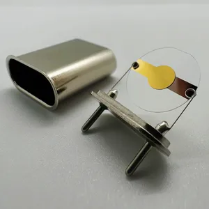 Qcm Sensor 7.995MHz/10MHz/20MHz/30MHz/50MHz Gold Qcm thumbnail-4