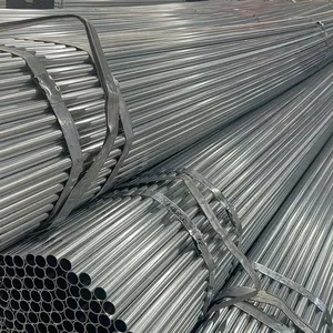 China Supplier Hot Dip Galvanized Steel Pipe GI Pipe Threaded End Schedule 40 Galvanized Tube For Water Gas System thumbnail-5