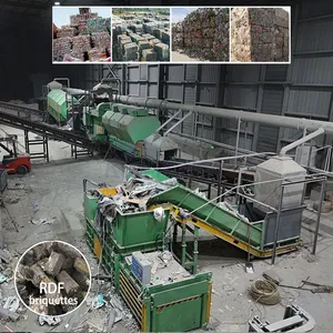 Garbage Separator Machine Wind Power Sorter Waste Pressing Compactor Waste Disposal Machine EPC thumbnail-1