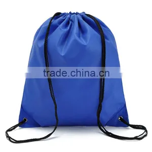 PVC Clothing Tourist Packing Bags Sports Cheap Draw String Backpack Nylon Drawstring Bag thumbnail-1