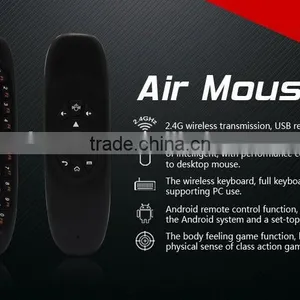 46 Keys C120 Wireless Air Mouse With Keyboard for Smart tv thumbnail-1