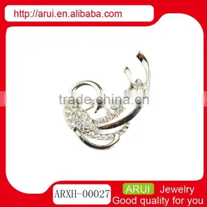 Factory Cheap Wholeslae Fashionable Dance Peacock Brooches thumbnail-1