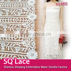 Polyester Fabric Lace Embroidery Flower Lace Designs for Garment Accessory thumbnail-1
