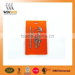 Malaysia Custom 3D Soft Silicone Luggage Tag/ Rubber Bag Tag/ Pvc Luggage Tag thumbnail-1