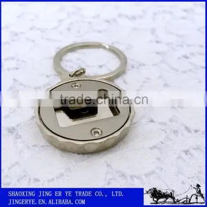 Promotional Custom Made Zinc Alloy Metal Bottle Opener Keychain thumbnail-4