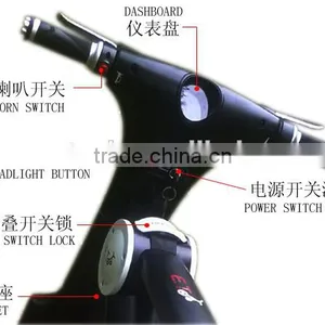 Acetech ET. Scooter Foldable With Aluminum Frame for Adults Black Wihte Color AT185 thumbnail-3