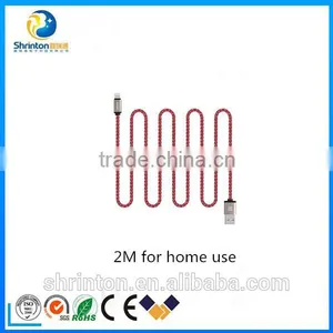 Wholesale 1M Nylon Braided Micro Usb Data Cable thumbnail-2