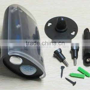 Power Solar Motion Sensor Light LED Control Waterproof Garden Lamp thumbnail-5