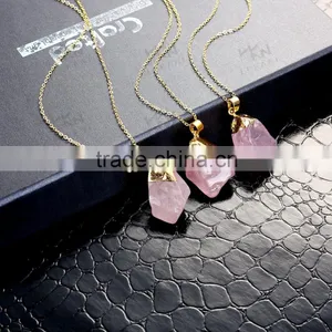 Fashion Gold Plated Jewelry, Popular Necklace Jewelry, Natural Stone Necklace thumbnail-4
