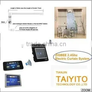TYT Electric Curtain Motor in Wireless Zigbee Smart Home Automation Domotica System thumbnail-1