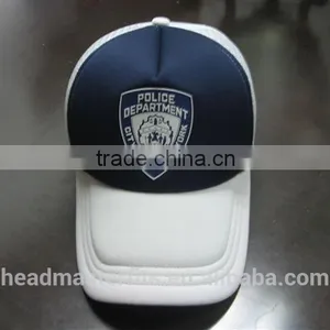 Printed Logo Short Brill Plain Baseball Caps Mesh Kids Trucker Cap Foam Hat thumbnail-4