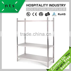 Hotel Restaurant Kitchen High Quality Stainless Steel 201 Storage Holder Storage Rack thumbnail-1