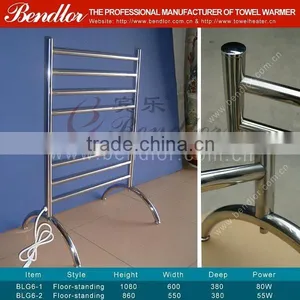 Stainless Steel Floor Standing Electric Heated Drying Rack Towel Warmer / Portable Clothes Dryer (BLG6-1) thumbnail-1