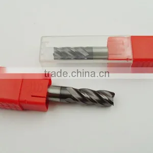 Solid Carbide 4 Flutes Spiral End Mill Milling Cutter/Carbide Step Square Milling Tools For Carbon Steel thumbnail-1