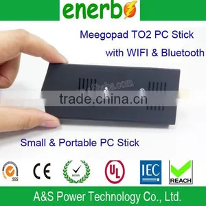 Hot Sell Meegopad T02 Mini PC Without Monitor Compute Stick Ultra Smart Mini pc HDMI With 2*USB2.0 48g With Intel Atom BT4.0 thumbnail-2
