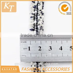 Fashion Garment Accessories Supplier Blending Color Cotton Ribbon thumbnail-2