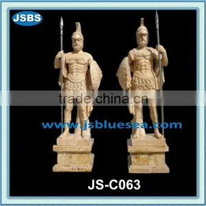 Antique Stone Carved Large Stone Garden Statues thumbnail-1
