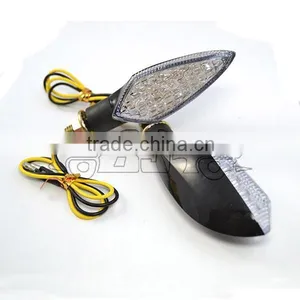 BJ-SL-041S Ultra Bright Mini Amber Bulb Motorcycle Led Turn Signal Light Indicators thumbnail-1