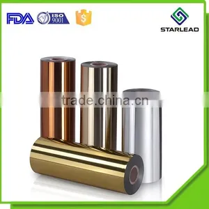 Coated Metalized Silver Pet Film, MPET/CPP/BOPP/PVC thumbnail-1