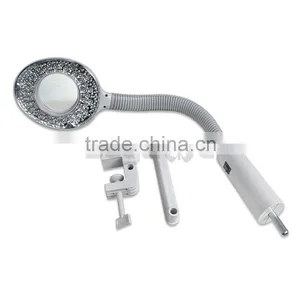Cosmetic 2in1 Aromatherapy Facial Steamer Rolling Base Beauty Salon And 5 Diopter LED Magnifying Lamp Multifunctional thumbnail-5
