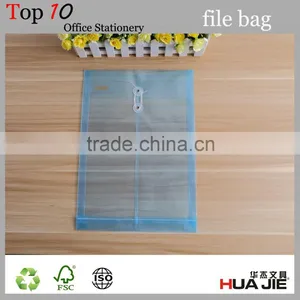 Clear Bag A4 PP Envelope Plastic Transparent Document Bag thumbnail-2