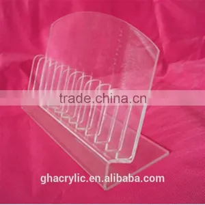 GH-RZ530 Strict Request Quality Clear Acrylic Make up Display Stand Make up Dispaly Rack ,top Grade Acrylic Display Rack thumbnail-1