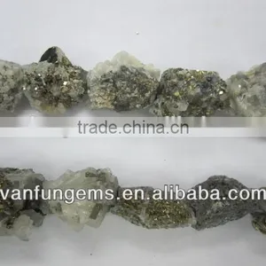 Natural Gemstone Pyrite Rough Nugget 1206 thumbnail-1