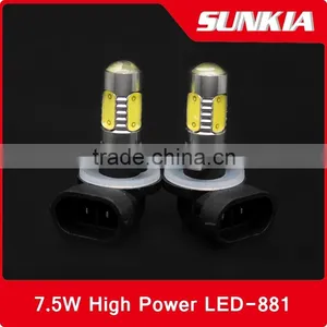 6000k 360 Angel 881 LED Bulb 12v 7.5W Car Led Bulb thumbnail-1