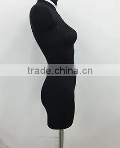 Fabric Covered PU Half-body Female Tailoring Mannequin thumbnail-1