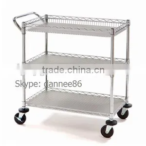 Commercial Utility Cart L 34" x W 18" x H 34.5" thumbnail-1