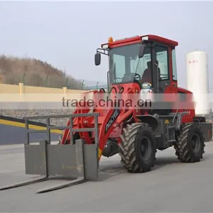 ALT920 1T Mini Chinese Forklift Shovel Loader For Sale thumbnail-1