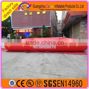 Red Inflatable Swimming Pool Float Toy For Kids thumbnail-1