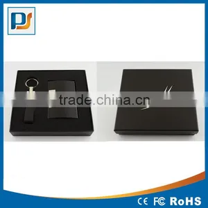 Engraved Set of Business Card Holder and Key Chain - Customized Personalised Gifts Idea thumbnail-3