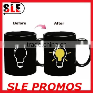Custom Logo Design High Quality Sublimation Mug,custom Mug Factory,personalize Magic Color Changing Cup for Gift Promotional thumbnail-1