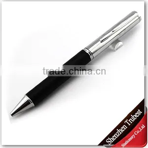 Good Quality Classical Leather Promotion Pen Metal Ball Pen thumbnail-1