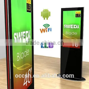 40 Inches Android Advertising Player, AD Display, Shopping Mall Signage Kiosk Aluminum Side thumbnail-1