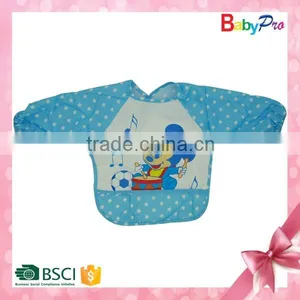 2015 New Products China PEVA Waterproof Long Sleeve Baby Bib thumbnail-3