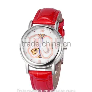 Mechanical Wrist Watch Ladies Women Hand Fashion Brands Fancy Watches thumbnail-1