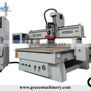 Round Auto Tool Change CNC Router G1325 9KW HSD thumbnail-1