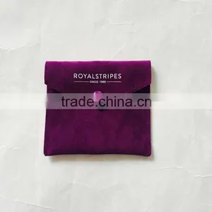Dark-brown Pouch Envelop for Watch, Jewelry, Bracelet,velvet Case Quality Choice thumbnail-2