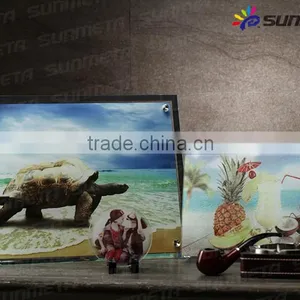 Sublimation Glass Photo Frame At Low Price Wholsale Made in China BL-14 thumbnail-1