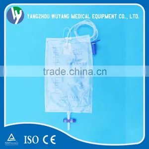 Popular Economic Adult Urine Collection Bag With Cross Valve thumbnail-1