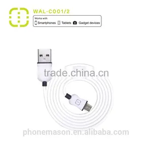 Walnut 3meter Micro USB Cable With ABS Housing/ROHS Passed thumbnail-4