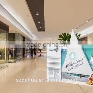 Cardboard Floor Display Stand/pos Corrugated Display Rack thumbnail-1