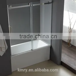 Spare Parts Tempered Stainless Steel Prefabricated Sliding Small Cheap Shower Enclosures thumbnail-3