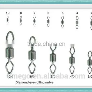 Chinese Fishing Tachke OEM Factory Fishing Swivel thumbnail-1