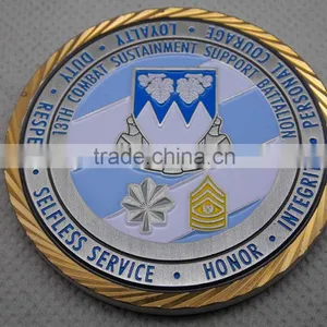 Factory Custom Fashion Design Metal Material Personalized Coin Cheap Price Custom Metal Color Enamel Debossed Coin thumbnail-1