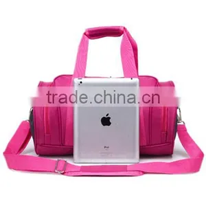 2015 Latest Handled Women Polyester Colorful Gym Bag From China thumbnail-3