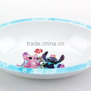 Fashionable Cartoon Pattern Melamine Dinnerware Sets for Kid thumbnail-3
